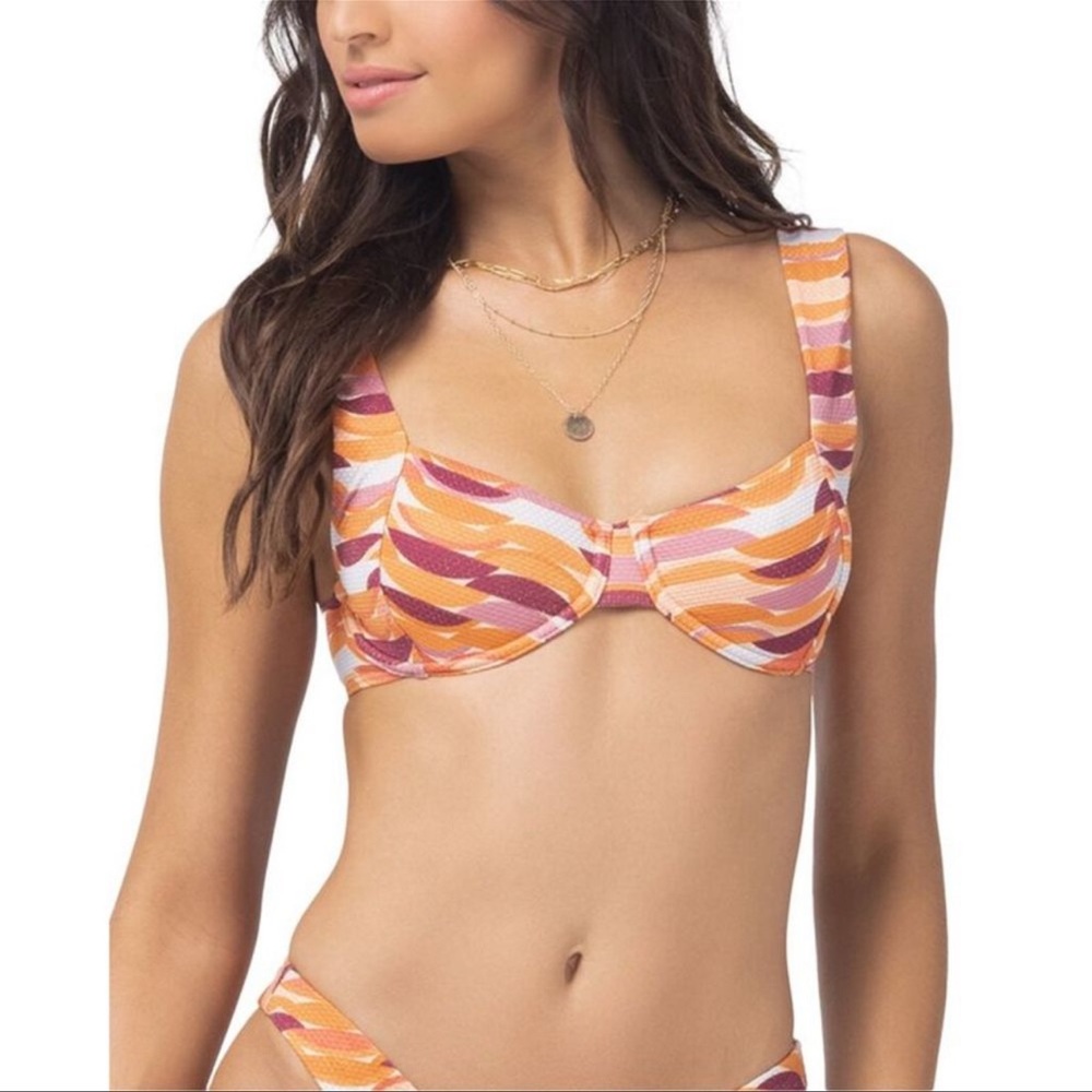 L*Space Womens  Tori Triangle Top